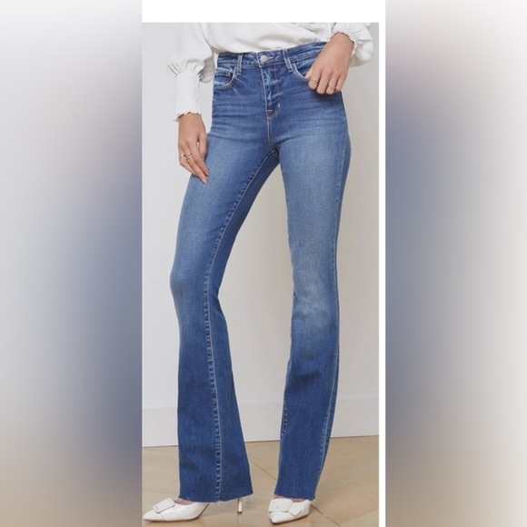 L'AGENCE Denim - L'AGENCE Classic Blue Boot Cut Jeans